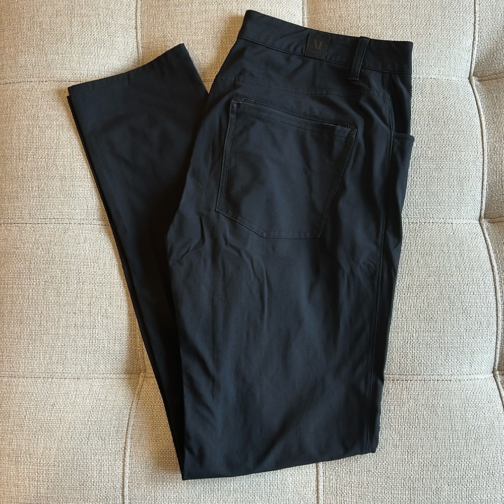 Vuori black meta pants